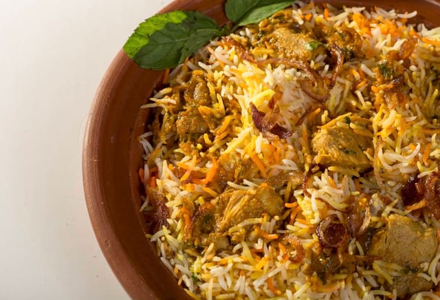 Chicken Dum Biryani.