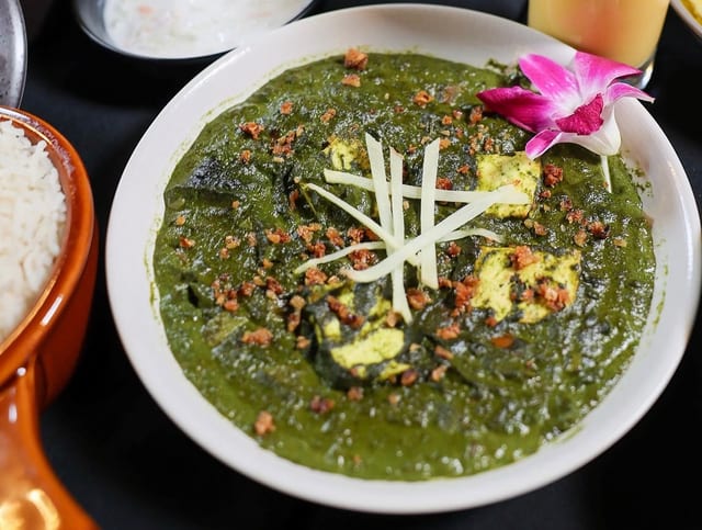 Saag Paneer.